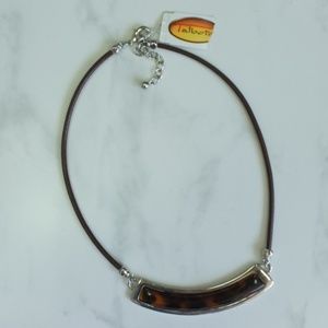 Talbots Tortoise Necklace | Talbots Bar Necklace